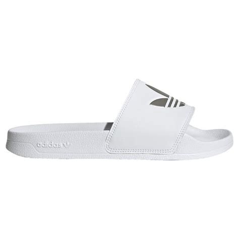 adidas adilette weiß silber|Adidas Adidas badelatschen.